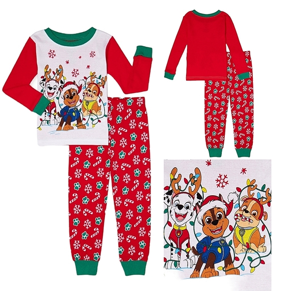 Paw Patrol Other - NWT Paw Patrol Christmas Pajama Set Sz 2T